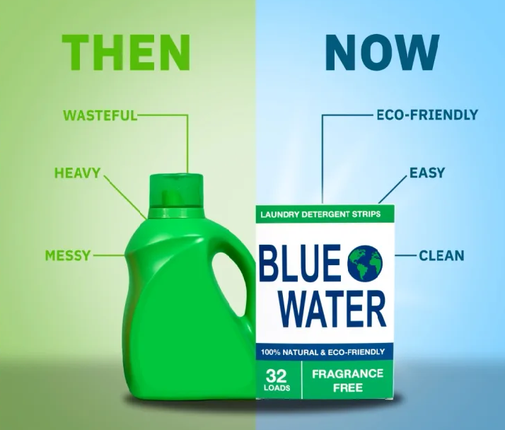 Blue Water Detergent